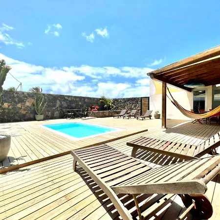Сasa de vacaciones Espectacular Casa En Lajares, Piscina Privada Y Wifi *