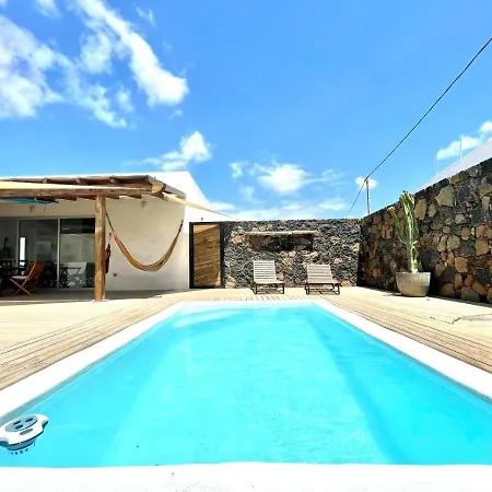 Espectacular Casa En Lajares, Piscina Privada Y Wifi Casa vacanze *
