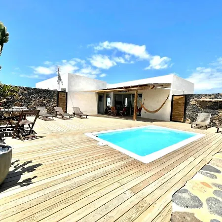 Espectacular Casa En Lajares, Piscina Privada Y Wifi *